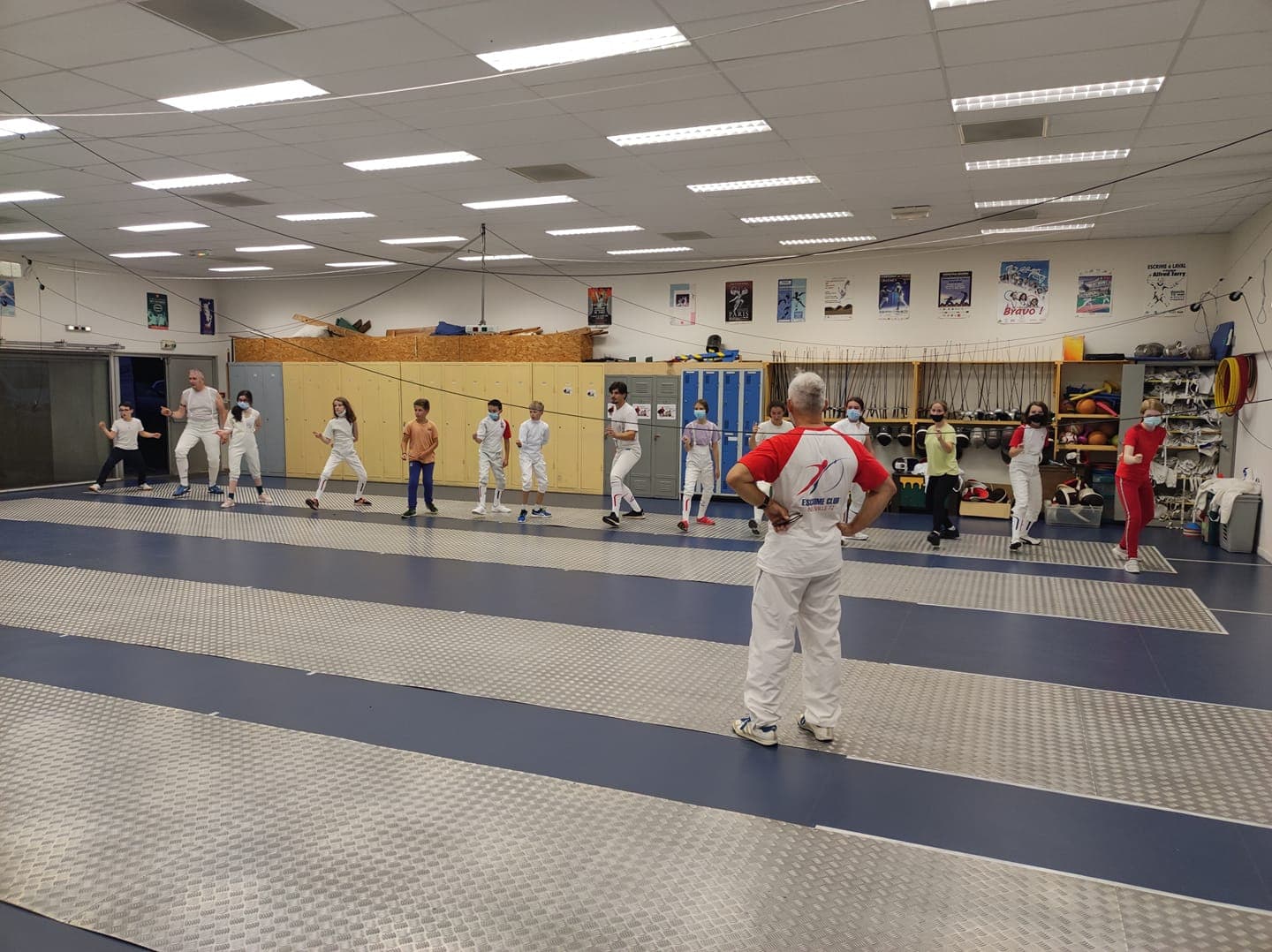 entrainement fondamentaux escrime